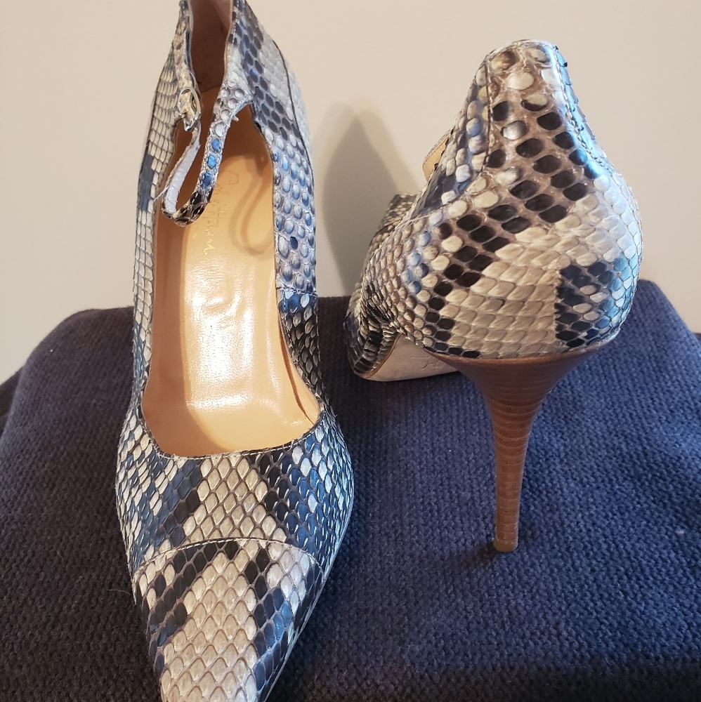 Cole Haan Iva Python Heel - Picture 3 of 5